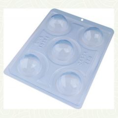 BWB Chocolate Mould 3-part - Geometric Sphere 50mm