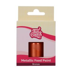FunCakes Metallic Food Paint Bronze 30 ml