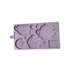 Karen Davies Silicone Mould - Afternoon Tea Mould
