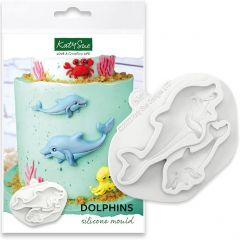 Katy Sue Dolphins Silicone Mould